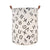 Foldable Laundry Basket Dirty Clothes Hamper Toy Storage Organizer Storage Bin - Black And White Chess