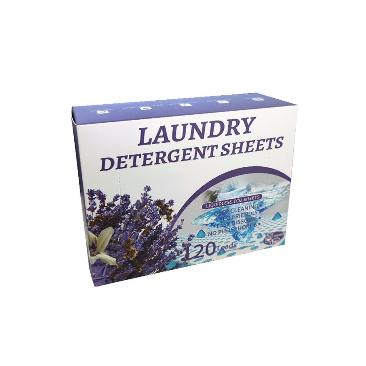 Laundry Tablets Set Portable Cleaning Pods Concentrated for Household Washing - Flax