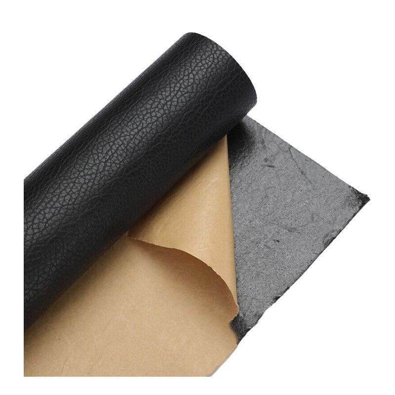 2X Self Adhesive Leather Repair Patches Kit for Sofa Couch Auto Interior Use - Red Brown