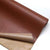 2X Self Adhesive Leather Repair Patches Kit for Sofa Couch Auto Interior Use - Red Brown