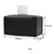 Large Size Tissue Box Dispenser Paper Holder Napkin Case Pu Leather Cover - Pink