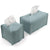Large Size Tissue Box Dispenser Paper Holder Napkin Case Pu Leather Cover - Pink