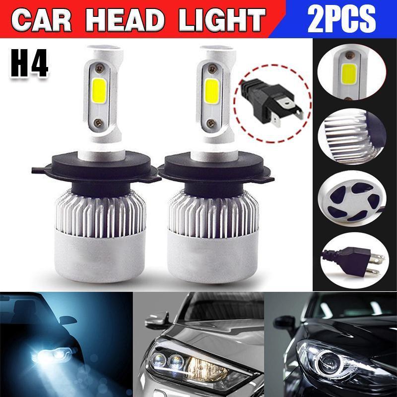 H4 9003 2000W 300000LM LED Headlight kit Lamp Bulbs Globes High Low Beam Upgrade