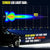 12 Inch Cree Led Light Bar Side Shooter Combo Beam Work Driving Offroad 4Wd