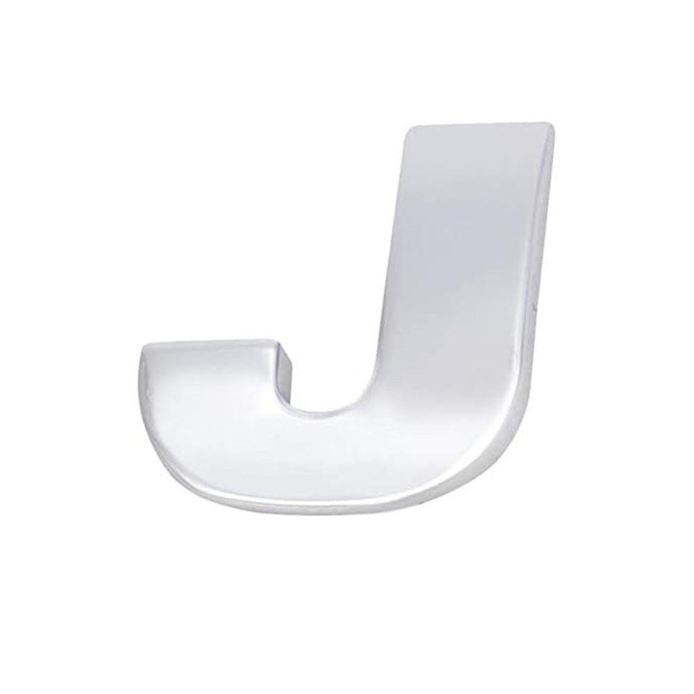 A-Z Alphabet Letters Car Sticker Self Adhesive Auto Badge Emblem 3D Chrome Good - T