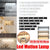 Ultra-Thin Intelligent LED Motion-Sensing Light Bar Rechargeable Strip Lamp - Remote Control Model - Black 30cm