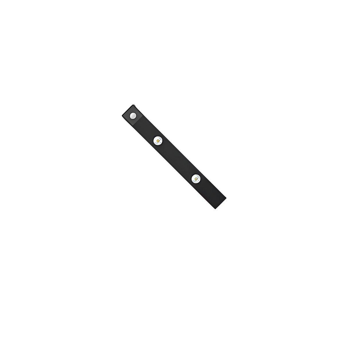 Ultra-Thin Intelligent LED Motion-Sensing Light Bar Rechargeable Strip Lamp - Remote Control Model - Black 50cm