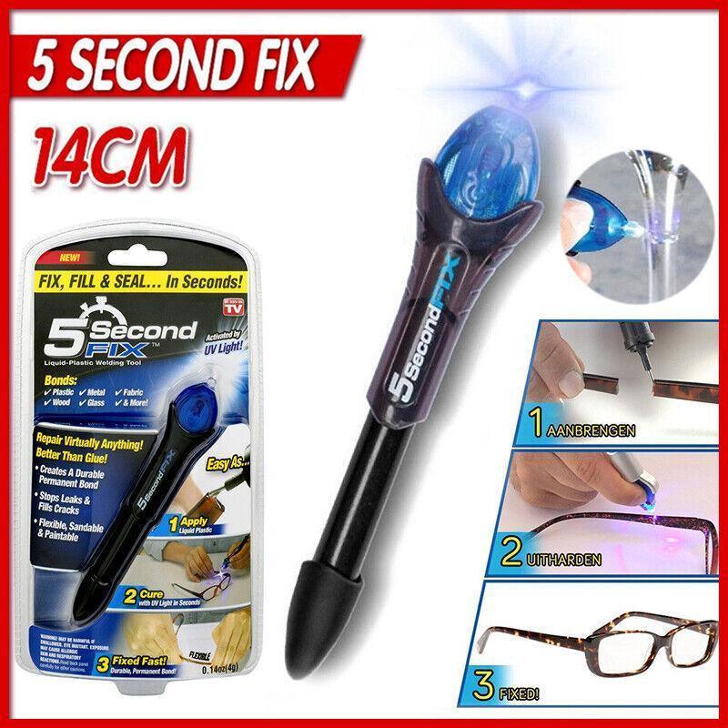 5 Second Fix Uv Light Liquid Welding Kit Welding Compound Glue Repair Tool - 1*Unpackaged