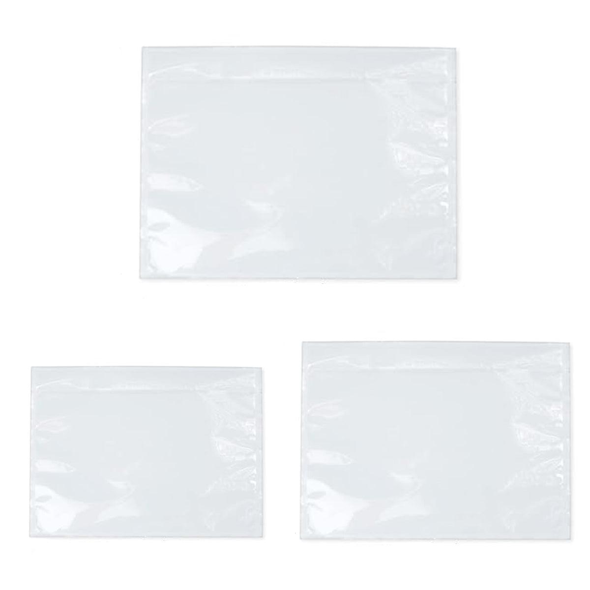 Plastic Bags 100PCS Transparent Zip Lock Clear Resealable Storage Packaging - 8x12cm