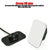 Refrigerator Lock with Keys for Fridge Cabinet Window Door and Drawer Latch Use - Black