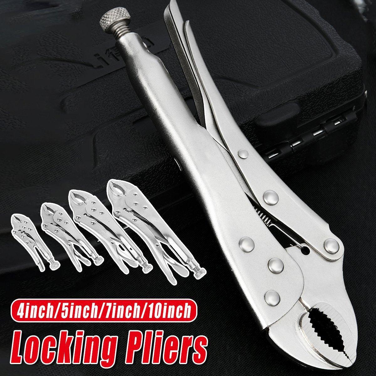 Multi-functional C-type Pliers Strong Manual Grip Round Mouth Clamping Tool - 4inch