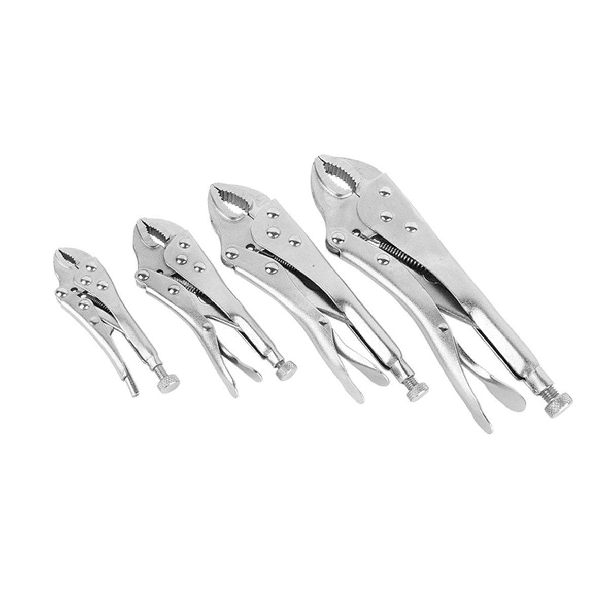 Multi-functional C-type Pliers Strong Manual Grip Round Mouth Clamping Tool - 7inch