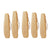 Natural Loofah Sponge Kitchen Scrubber for Dishwashing Pot Cleaning 5 Pack