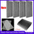 8Pcs Plastic Fish Grid Divider Durable  Holder Fish Tank Tray Egg Crate Aquarium - White