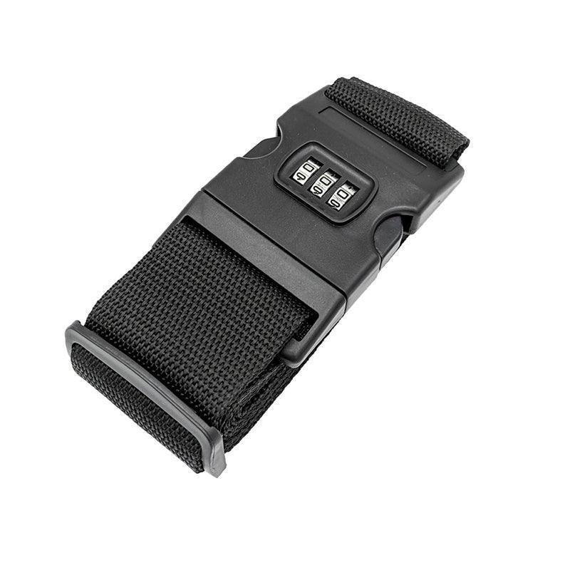 Luggage Strap Code Password Travel Suitcase Secure Lock Safe Nylon Packing Belt - Rainbow