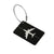 Luggage Tag Aluminum Travel Baggage Suitcase Identity Address Name Label Cards - Red