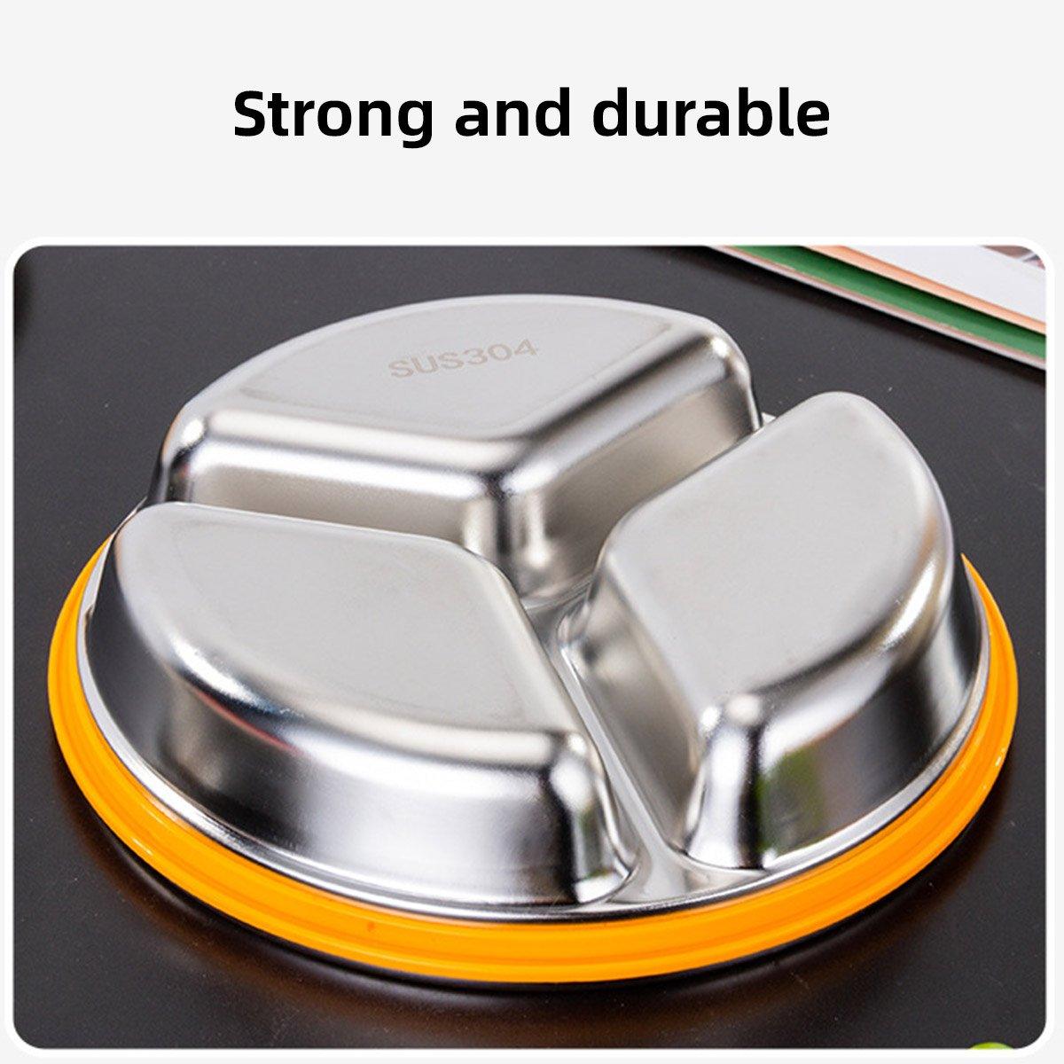 Multi Compartment Lunch Box with Lid Five Compartments Food Storage Fruit Plate