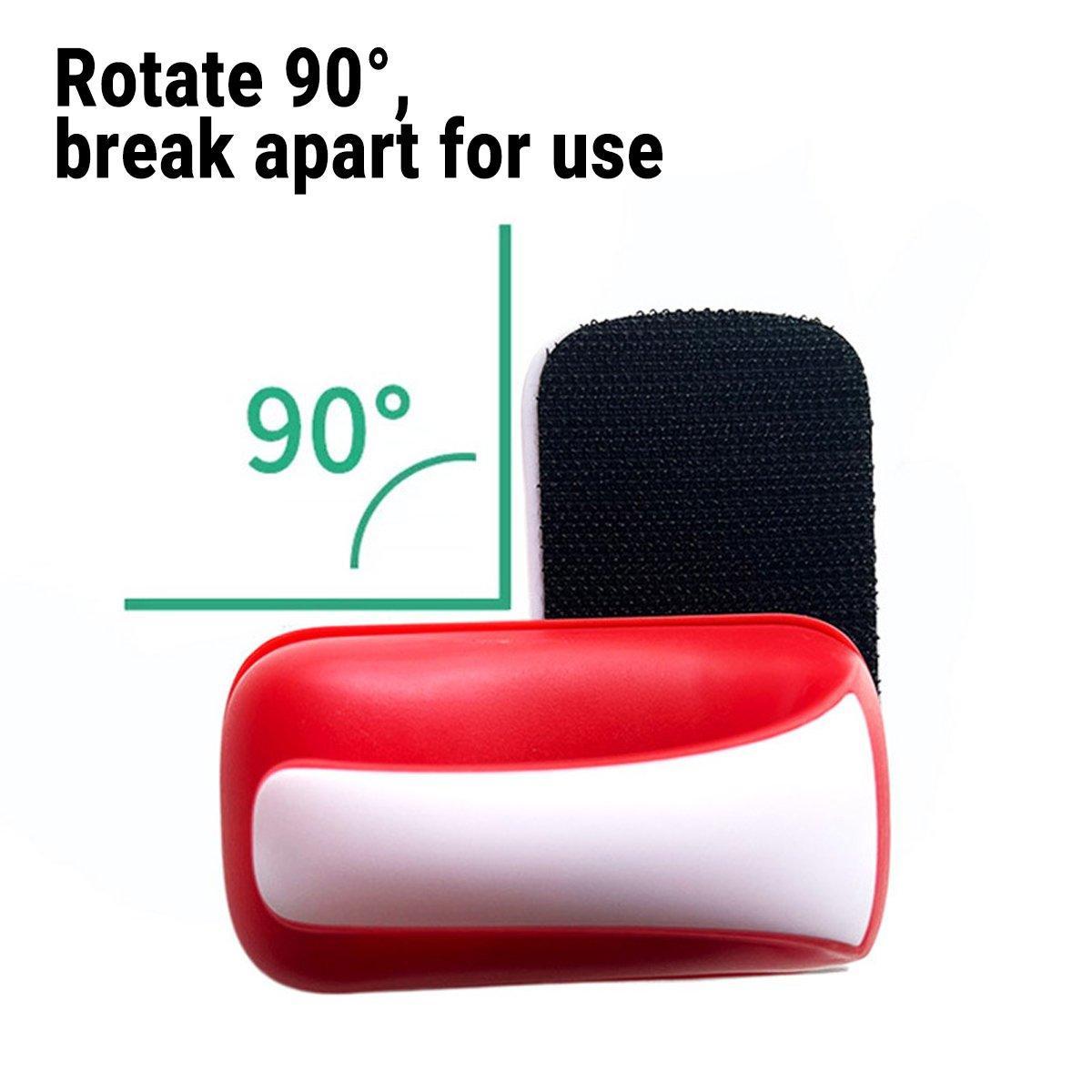 Double-Sided Aquarium Glass Cleaner Brush for Fish Tank Algae Removal S/M Size - S