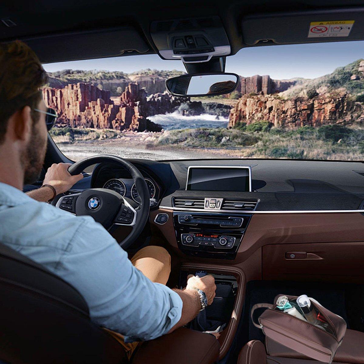 Large Capacity Portable Travel Cosmetic Bag for Men Outdoor Storage 3 Colours - Dark Blue