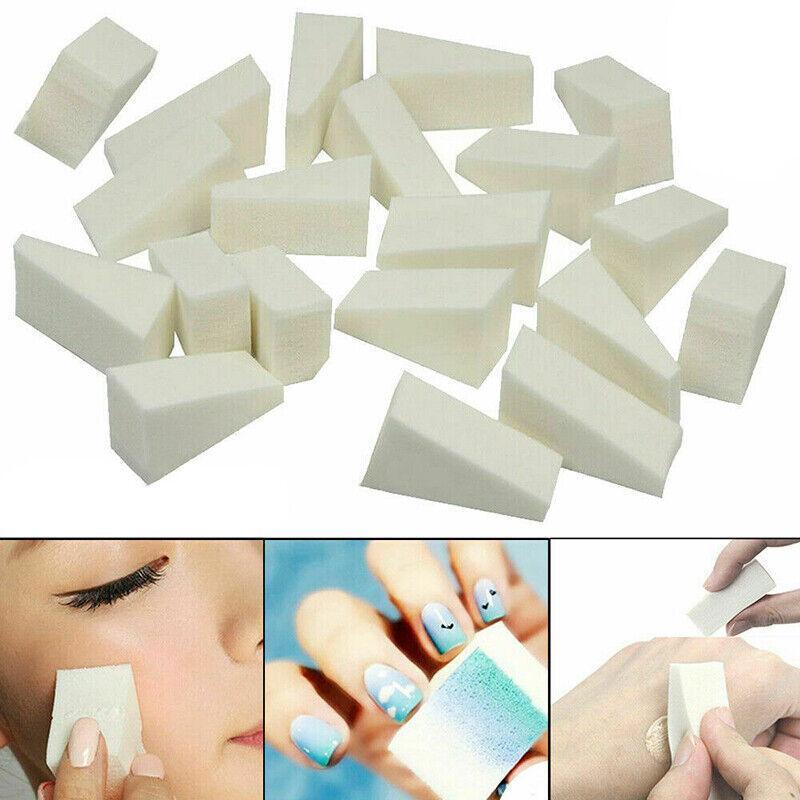 5/10 Makeup Sponge Cosmetic Wedges Nail Art Blend Foundation Contour Facial Puff - 5PCS