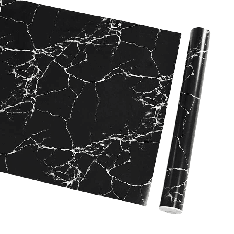 10M Marble Self-Adhesive PVC Wall Sticker Wallpaper Decor - Gravel-C