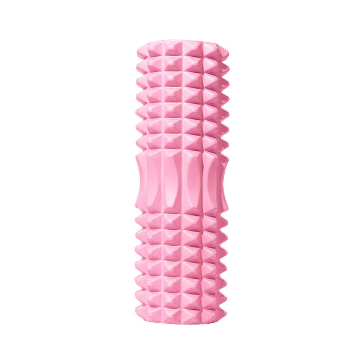 High Density EVA Foam Roller Yoga Massage Stick for Fitness - Crescent Style Blue-33cm