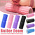 High Density EVA Foam Roller Yoga Massage Stick for Fitness - Crescent Style Pink-45cm