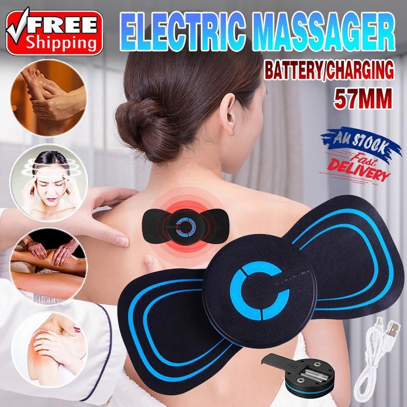 Pulse Tens Unit EMS Massager Back Full Body Muscle Stimulator Pain Relief Device - Charging