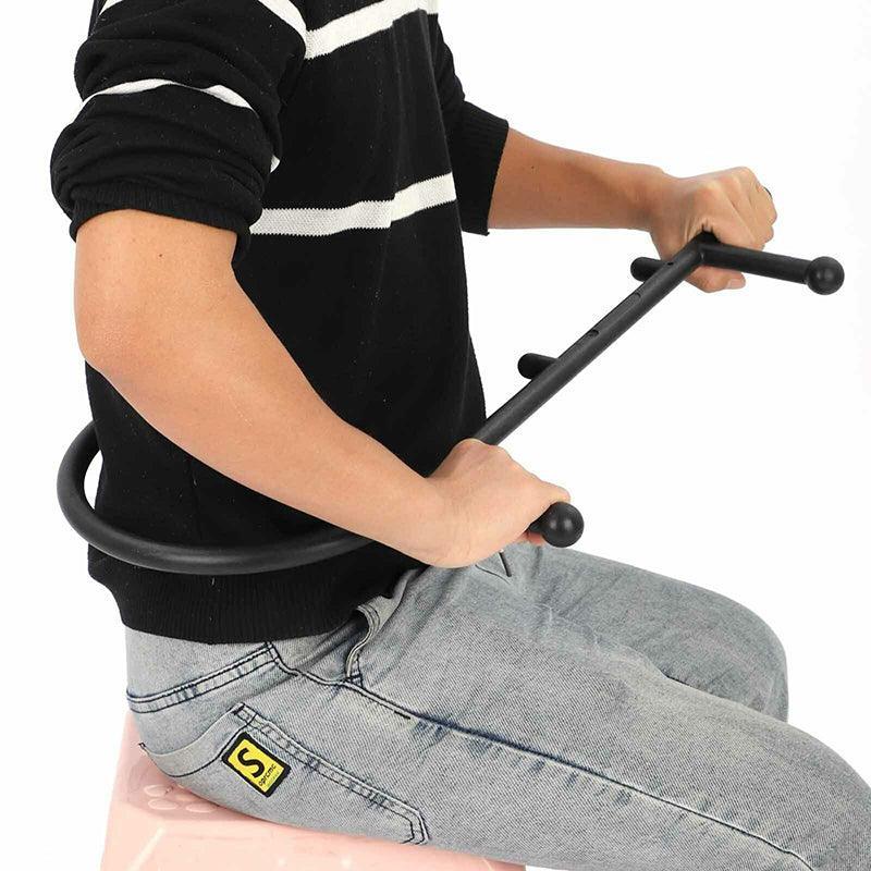 S Shaped Self Massage Tool with Trigger Point Handles for Back and Body Relaxation