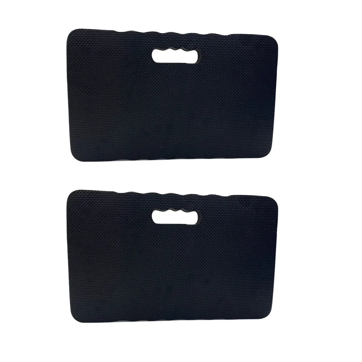 2Pcs Waterproof Anti-Slip Kneeling Cushion Home Garage Repair Knee Guard - Black