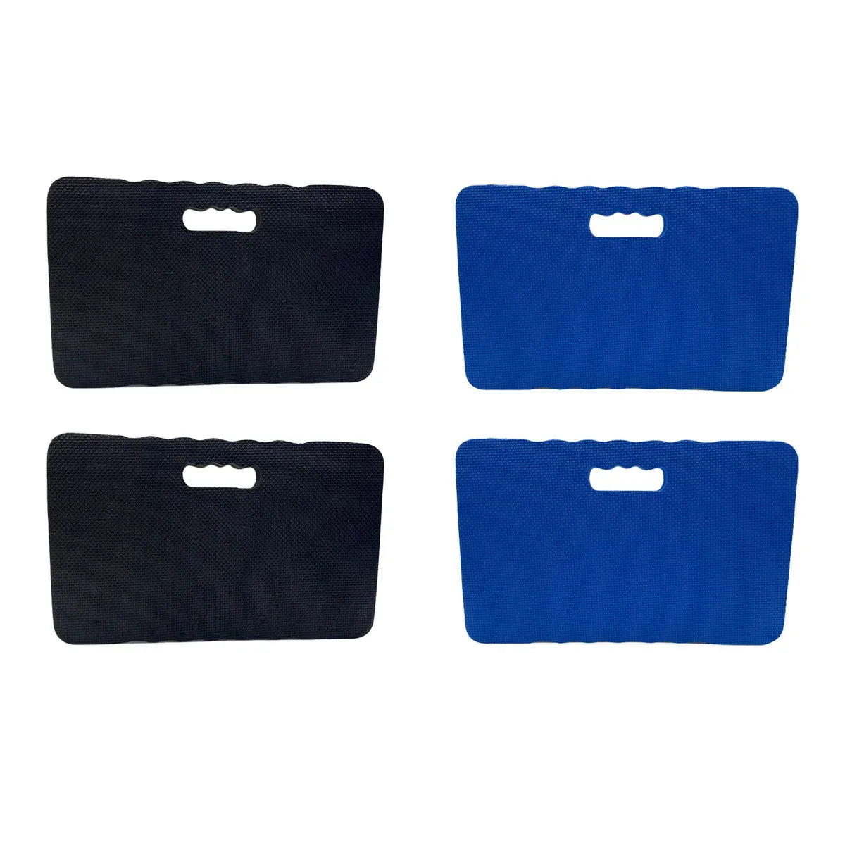2Pcs Waterproof Anti-Slip Kneeling Cushion Home Garage Repair Knee Guard - Black