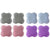 2pcs Thick Yoga Kneeling Mat Knee Cushion for Elbow Support Gym Workout Pad - Blue