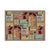 Waterproof Pet Floor Mat Carpet For Dog Cage Feeding Area Anti Slip Washable - Dog-Brown