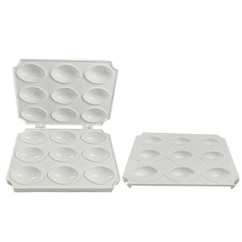 Meatball Maker Manual Meatloaf Mold Kibbeh Maker Press Minced Processor Tool Au - 9 Holes Clear