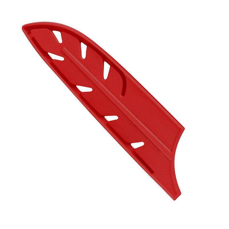 Plastic Knife Sheath Edge Guard Cover Scabbard Slicing Blade Red Protector Chef - Meat Scabbard-8in