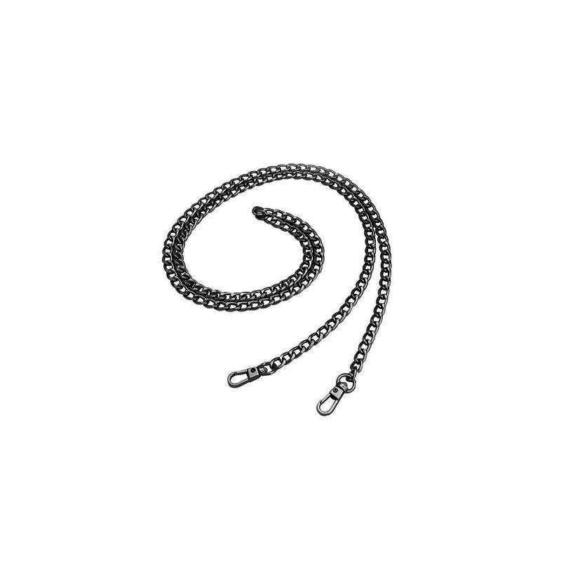 120cm Metal Handbag Shoulder Strap Bag Purse Chain Smooth Replacement Crossbody - Light Gold