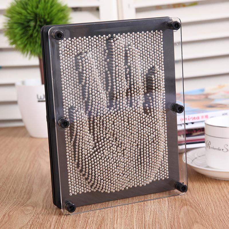 3D Metal Pin Art Board Desk Toys Frame - M