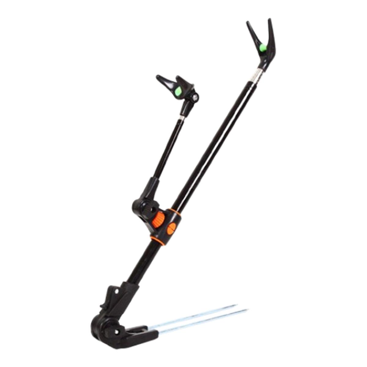 Bracket Fishing Rod Holder Multi Functional Rod Stand for Fishing and Outdoors - Black-240cm