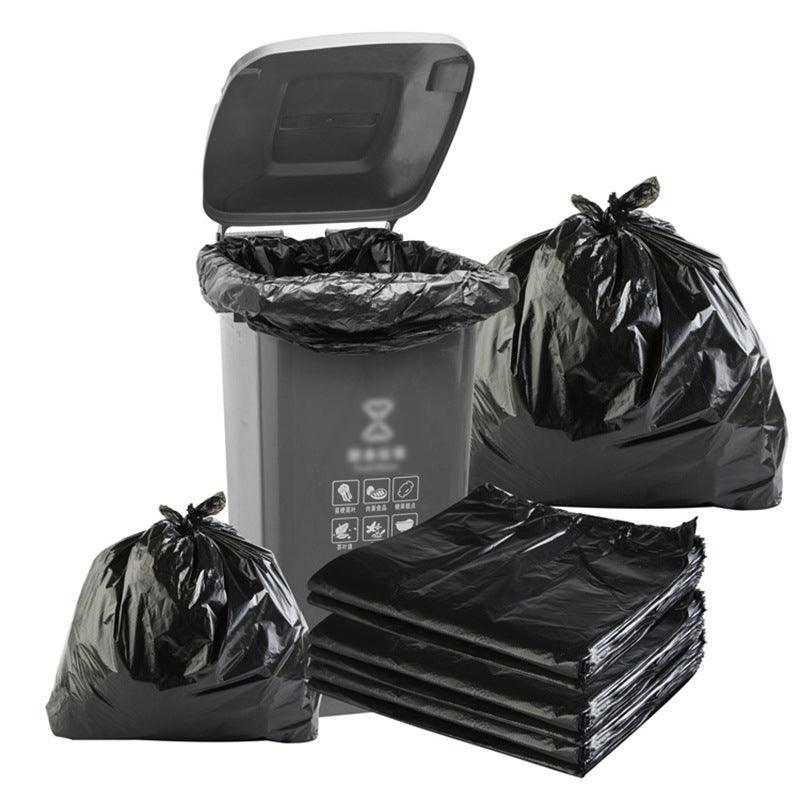100Pcs Heavy-Duty Black Bin Bags - Durable Waste Refuse Sacks - 120*130cm-100PCS