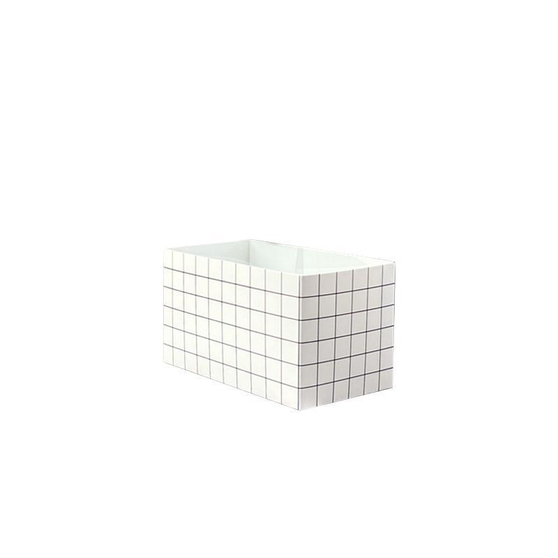 250PCS Sandwich Packaging Box Breakfast Hamburger Wrapping Box S Size - White