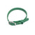 PVC Dog Collar Working Dog Kennels Waterproof Soft Adjustable for Pets M Size - Coffee