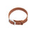 PVC Dog Collar Working Dog Kennels Waterproof Soft Adjustable for Pets L Size - Coffee