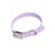 PVC Dog Collar Working Dog Kennels Waterproof Soft Adjustable for Pets M Size - Purple