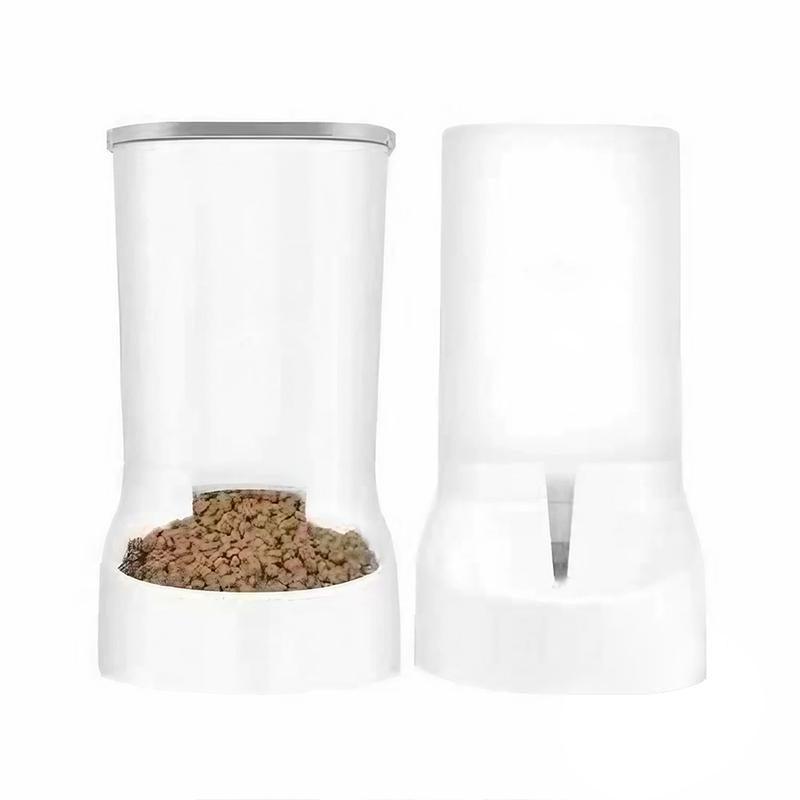 Automatic Pet Dog Cat Food Water Dispenser Feeder Self Feeding Bowl Bottle - Food