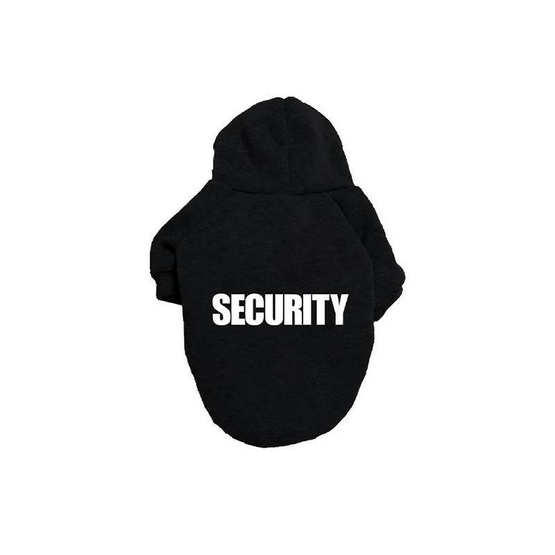 Pet Dog Clothes Hoodie Warm Winter Jumper Puppy Cat Clothing Coat Jacket Shirt - L