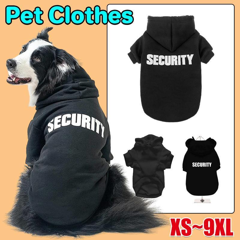 Pet Dog Clothes Hoodie Warm Winter Jumper Puppy Cat Clothing Coat Jacket Shirt - 4XL