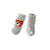 Dog Socks Non-Slip Grip Slip Anti-Slip - Puppy Cat Pet Shoes Slippers S Size - Grey tiger