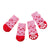 Dog Socks Non-Slip Grip Slip Anti-Slip - Puppy Cat Pet Shoes Slippers M Size - Water green ripples