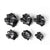 6 Sizes Adjustable Pet Dog No Bite Silicone Basket Muzzle Cage Mouth Mesh Cover - 4#
