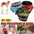 Washable Female Pet Dog Cat Nappy Diaper Physiological Pants Panties Underwear Red - S